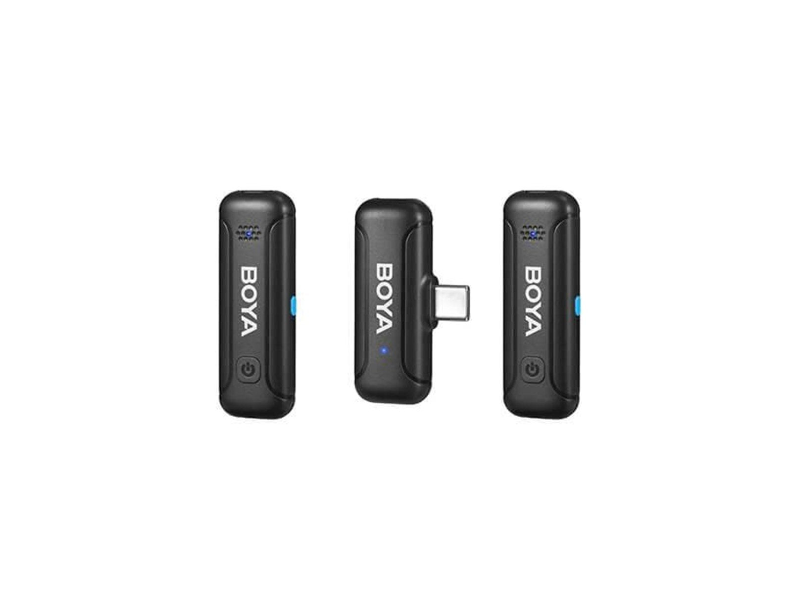 BOYA Wireless 2.4GHz Microphone x2 BY-WM3T-U2 USB-C BOYA Wireless 2.4GHz Microphone x2 BY-WM3T-U2 USB-C